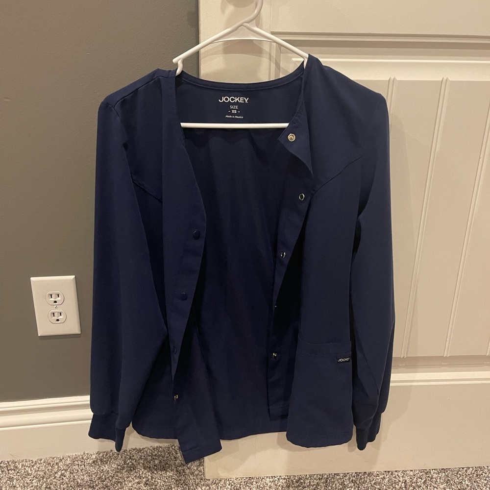 Jockey Scrub Pants, Scrub top and scrub jacket